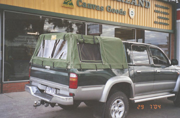 Custom Camper Tray built into Ute Tray