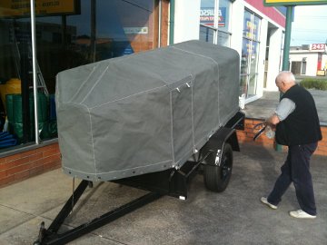 Custom Trailer Canopy by G.C. Sutherland